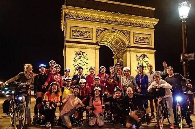 Paris By Night: 3-Hour Guided Bike Tour